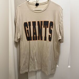 Beige Giants Short Sleeve Tee